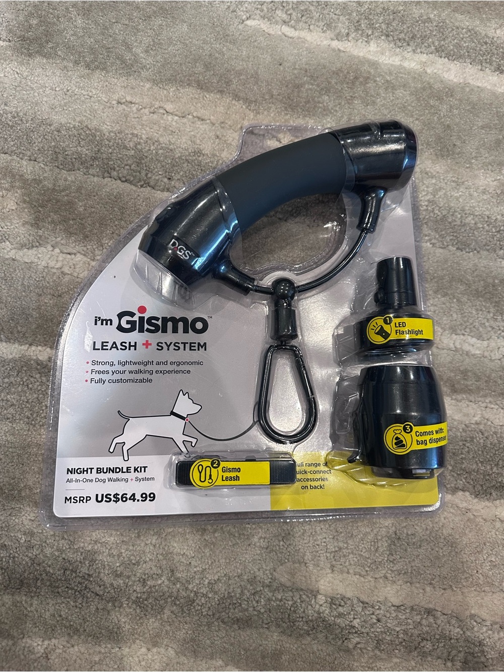 Gismo Leash + System for Dogs